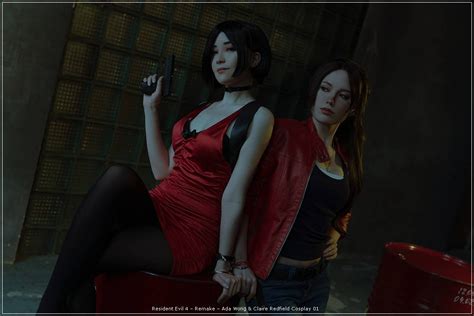 ada wong hentai|Ada Wong and Claire Redfield Love Getting Fucked Together